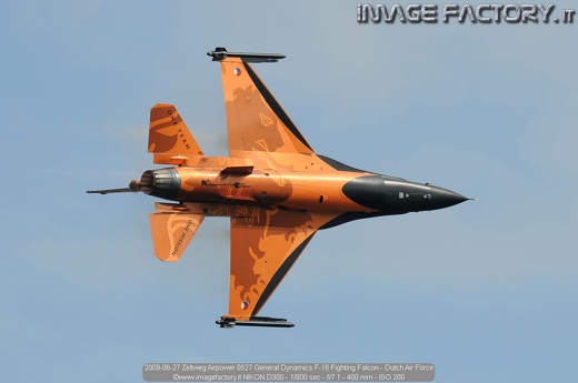 2009-06-27 Zeltweg Airpower 0527 General Dynamics F-16 Fighting Falcon - Dutch Air Force